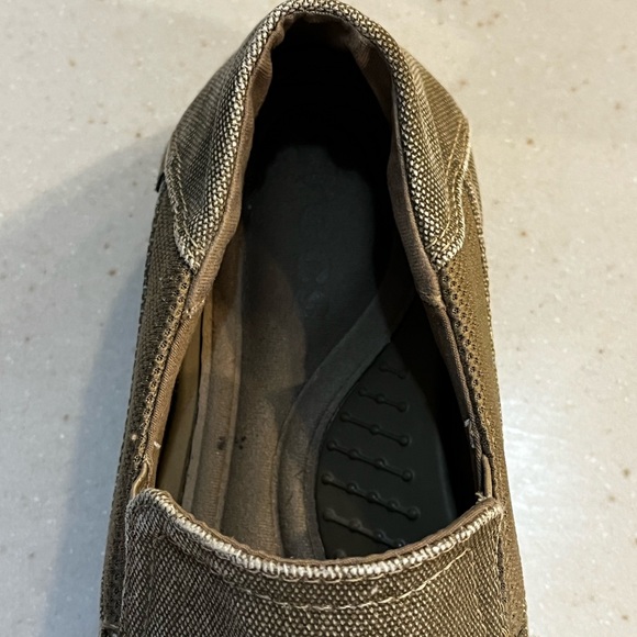 Mens croc canvas boat shoes - Picture 3 of 10